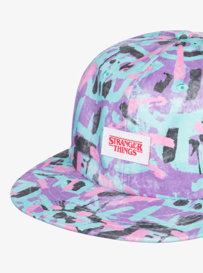 czapka stranger things x quiksilver